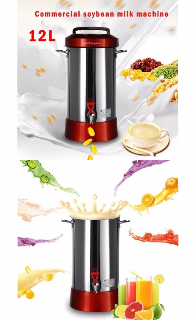 Commercial Soybean Milk Machine 12L Large Capacity Automatic Cashmere